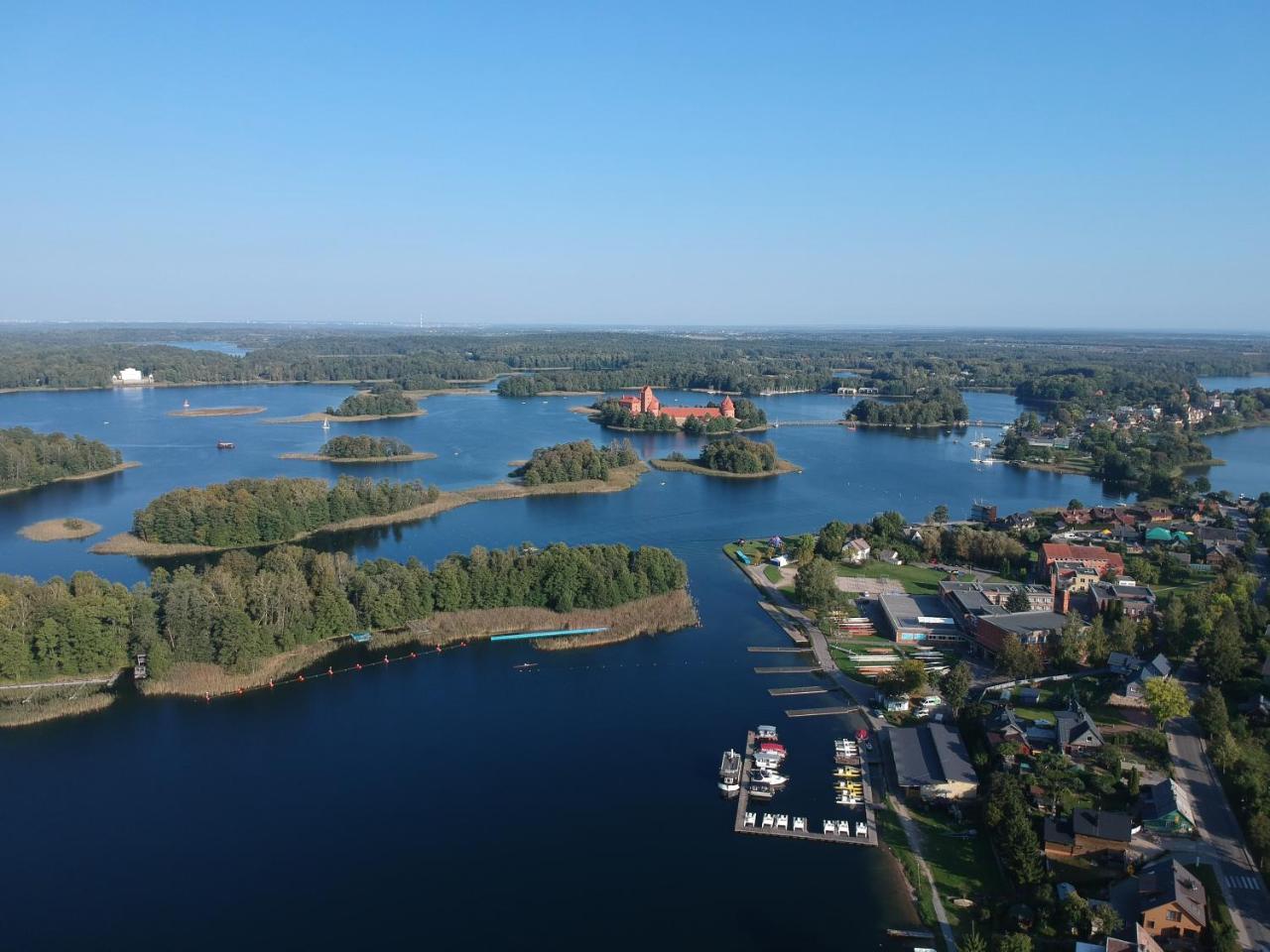 Rowing Hotel Trakai Kültér fotó